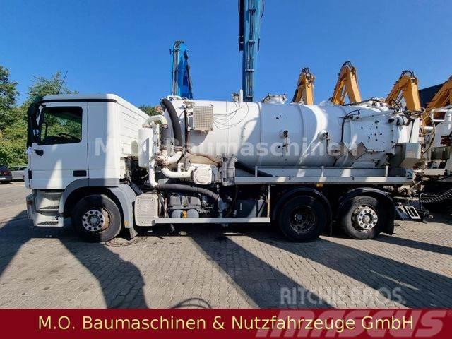 Mercedes-Benz Actros 2541 / Saug- &amp; Spühlwagen / 11.000 L /A Kombinované/Čerpacie cisterny