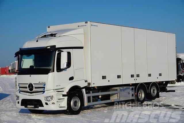 Mercedes-Benz ACTROS / 2646 / EURO 6 / IZOTERMA + WINDA / 21 P Chladiarenské nákladné vozidlá