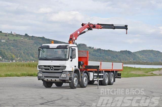 Mercedes-Benz ACTROS 3241 *HMF 1430 - K2/FUNK * TOPZUSTAND Autožeriavy, hydraulické ruky