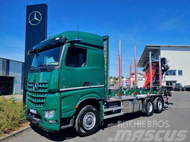 Mercedes-Benz Arocs 2751 L 6x2 (6x4) HAD + Kran: Epsilon M12Z Nákladné vozidlá na prepravu dreva