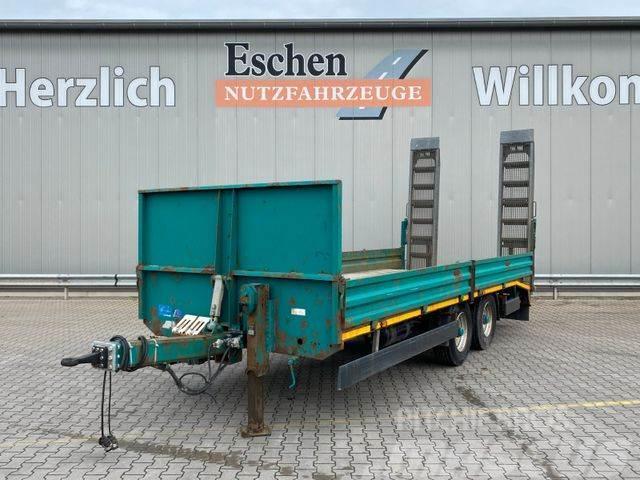 Müller-Mitteltal ETU-TA 13,5 | Rampen*50mm Auge*Twist-Lock*Blatt Nízko rámové nákladné automobily