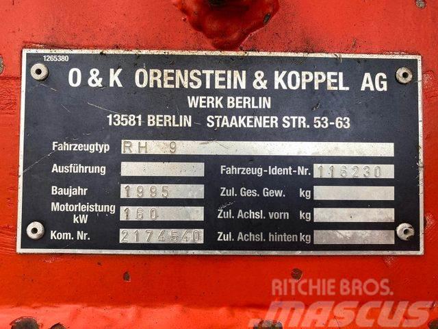 O&K RH9 **BJ. 1995 ** 7000H / Hammerleitung Pásové rýpadlá