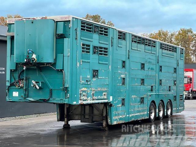 Pezzaioli 3.Stock Cattle-Cruiser Hals+Tiefbett Typ2 Návesy na prepravu zvierat