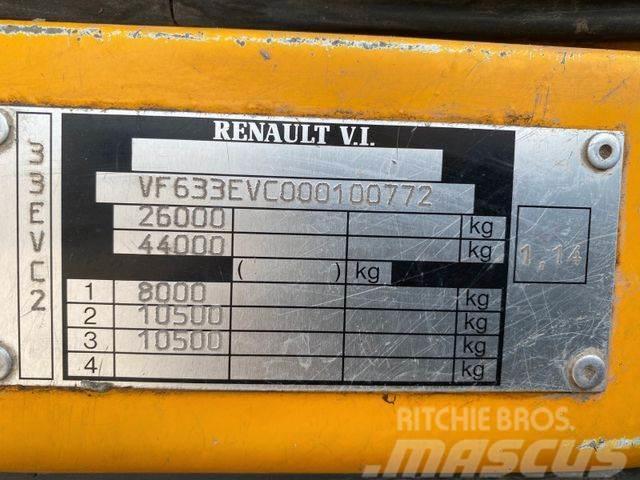 Renault KERAX 420.34 DCi threesided kipper 6x6, 13m3 772 Sklápače