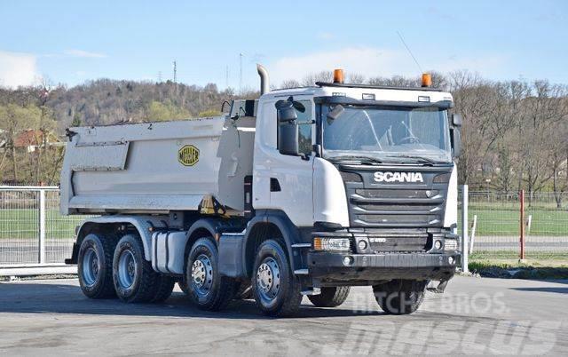 Scania G 450 * Kipper * TOPZUSTAND / 8x4 Sklápače