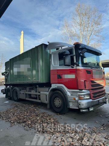 Scania R360 6X2 GLASENTSORGER RÜCKWÄRTS KIPPER Smetiarske vozidlá