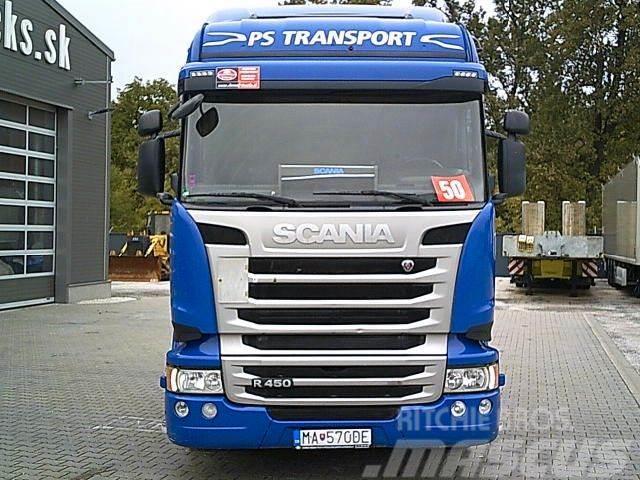 Scania R450 HIGHLINE Schubbodenhydraulik Ťahače