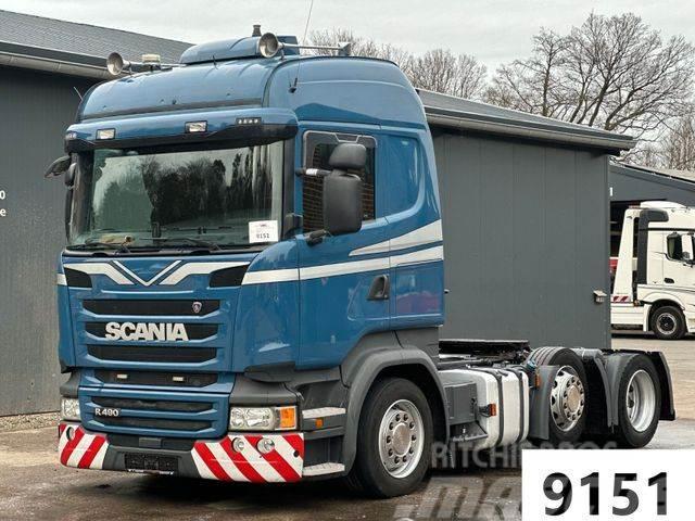 Scania R490 6x2 Lenk-/Lift Euro6 Schwerlast-SZM Ťahače