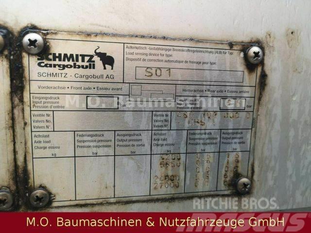 Schmitz Cargobull S 01 / 3 Achser / Luftgefedert / Podvalníkové návesy