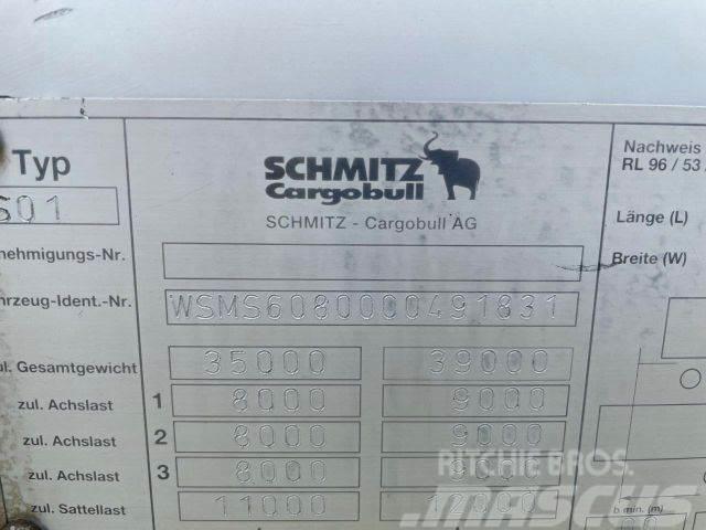Schmitz Cargobull woodtrailer vin 831 Návesy na prepravu kmeňov