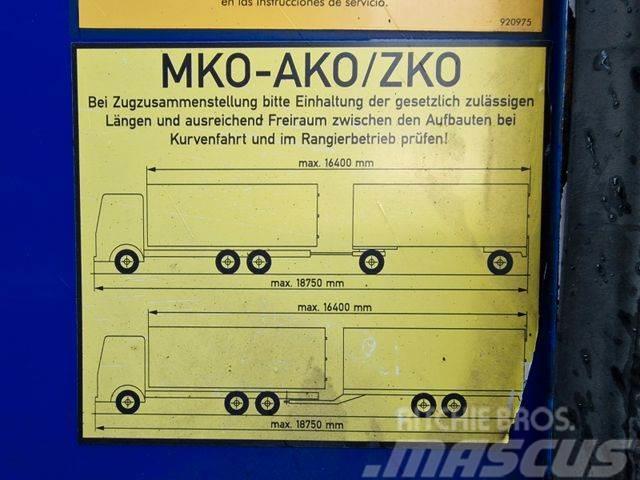 Schmitz Cargobull ZK 18/ Tandem Skriňové prívesy
