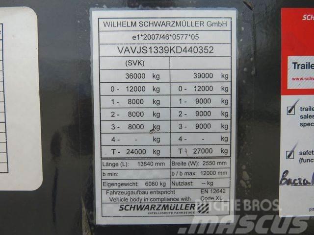 Schwarzmüller S 1*J-Serie*Standart*Lift Achse*XL Code* Plachtové návesy