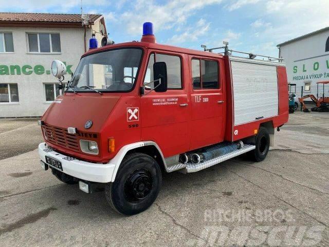 Steyr fire truck 4x2 vin 194 Cisternové nákladné vozidlá