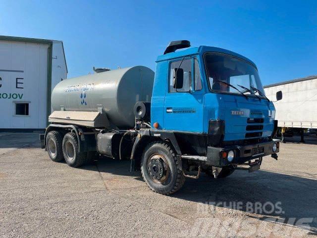Tatra 815 6x6 stainless tank-drinking water 11m3,858 Kombinované/Čerpacie cisterny