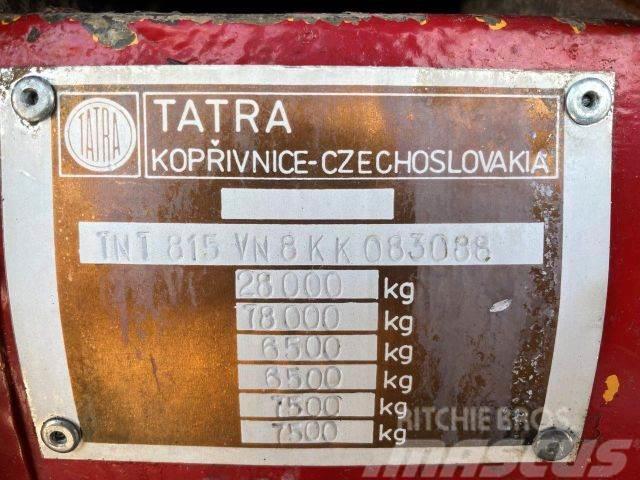 Tatra T 815 betonmixer 15m3 8x8 vin 088 Domiešavače betónu