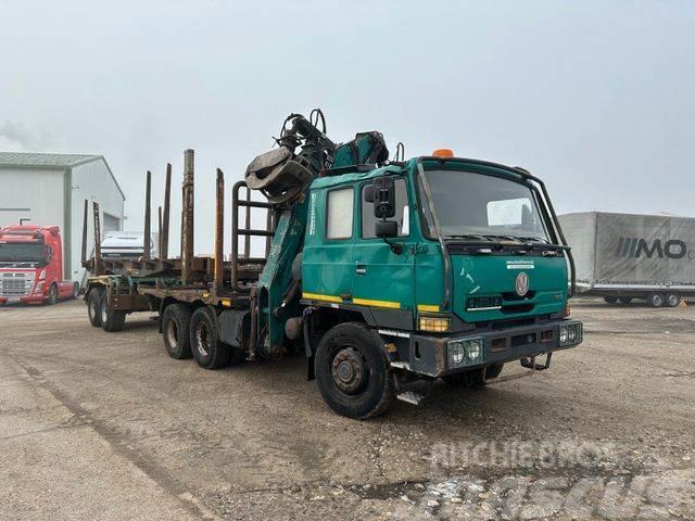 Tatra T 815 woodtransporter 6x6, crane+WILD 789+101 Nákladné vozidlá na prepravu dreva