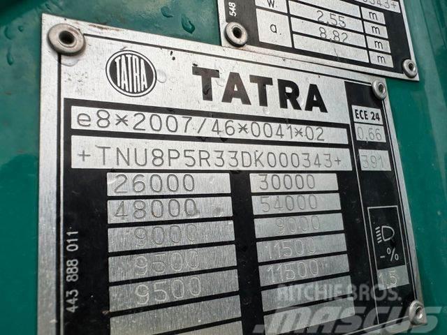 Tatra woodtransporter 6x6, crane + R.CH trailer vin343 Univerzálne terénne žeriavy