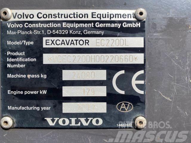 Volvo EC220 DL **BJ2013 *10000/ New Engine / New UC Pásové rýpadlá