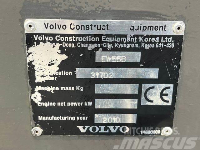 Volvo EW55B Kolesové rýpadlá