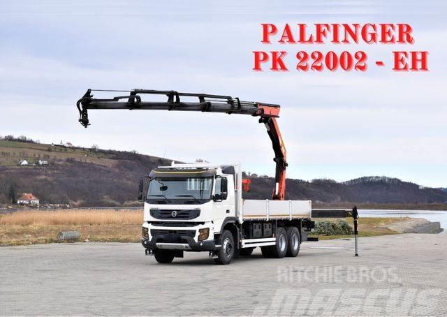 Volvo FMX 370 PRITSCHE 6,70m *PK 22002-EH+FUNK/6x4 Autožeriavy, hydraulické ruky