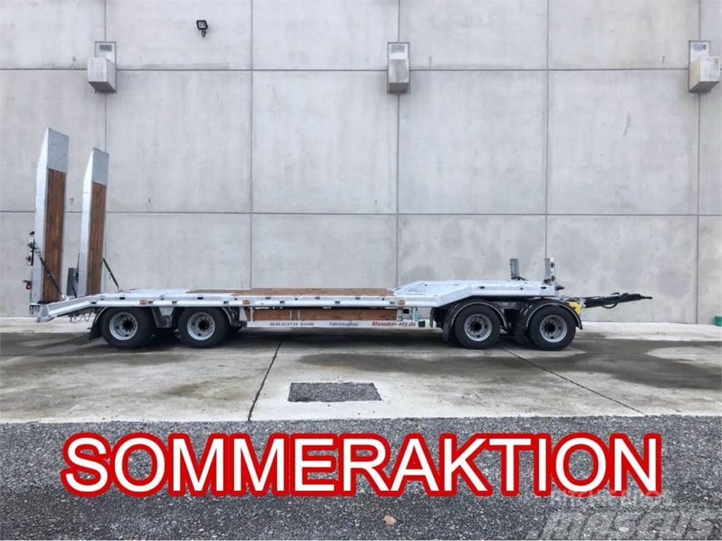 Möslein T 4 VB F 4 Achs Tieflader- Anhänger, Neufahrzeug Nízko rámové nákladné automobily