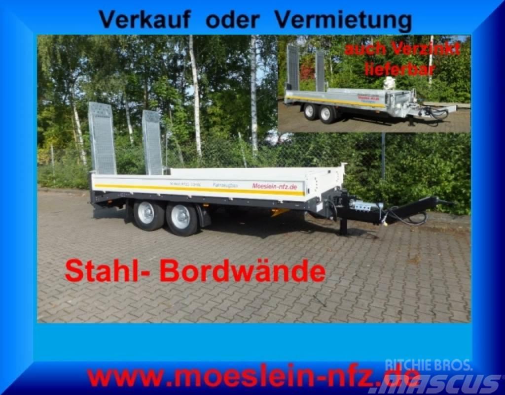 Möslein TTT 11- 6,28 Weiß Neuer Tandemtieflader Nízko rámové nákladné automobily