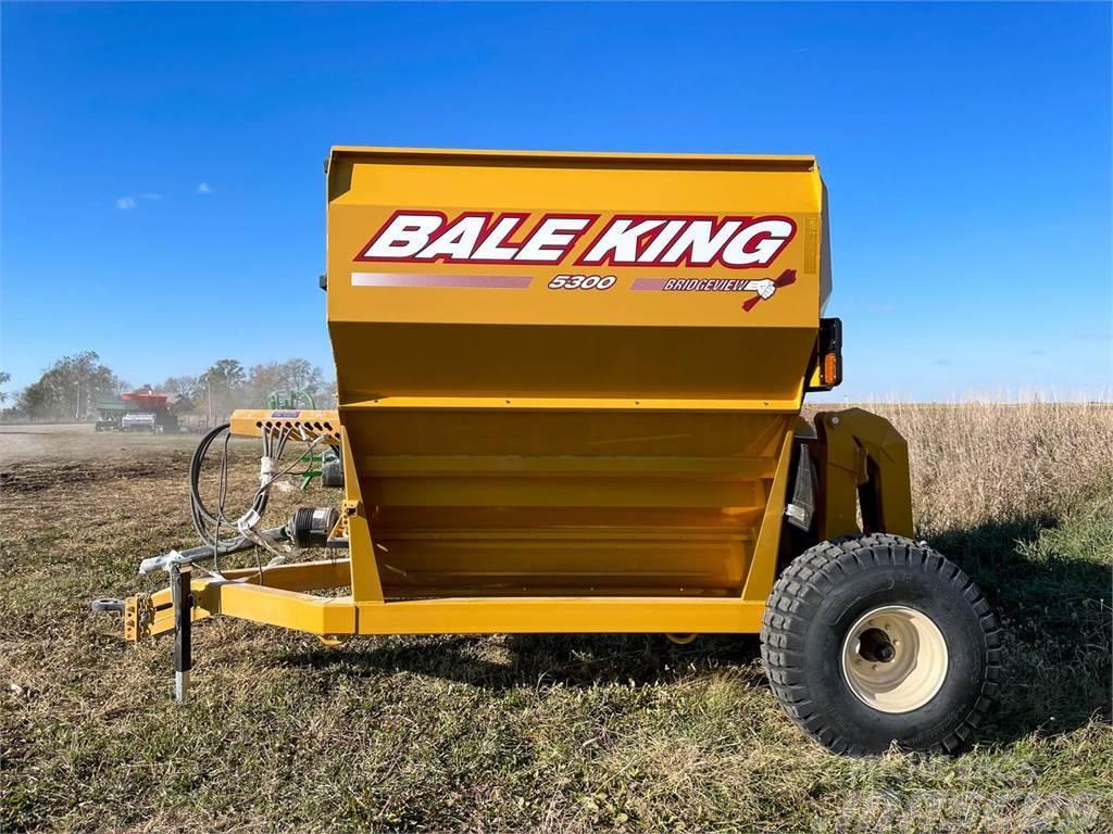 Bale King 5300 Drviče a rezače balíkov