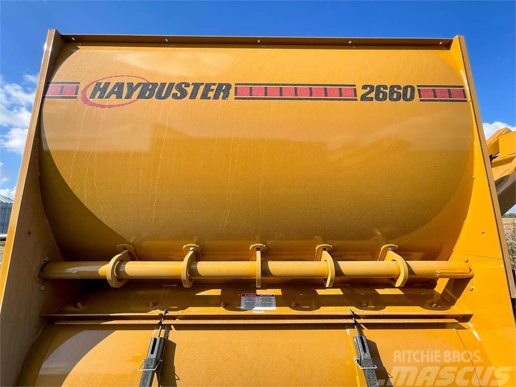 Haybuster 2660 Drviče a rezače balíkov