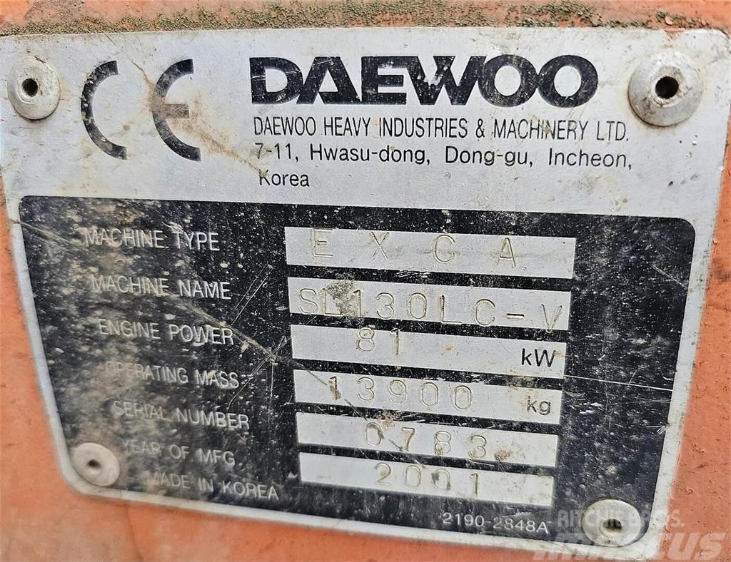 Daewoo Solar 130 LC-V Pásové rýpadlá