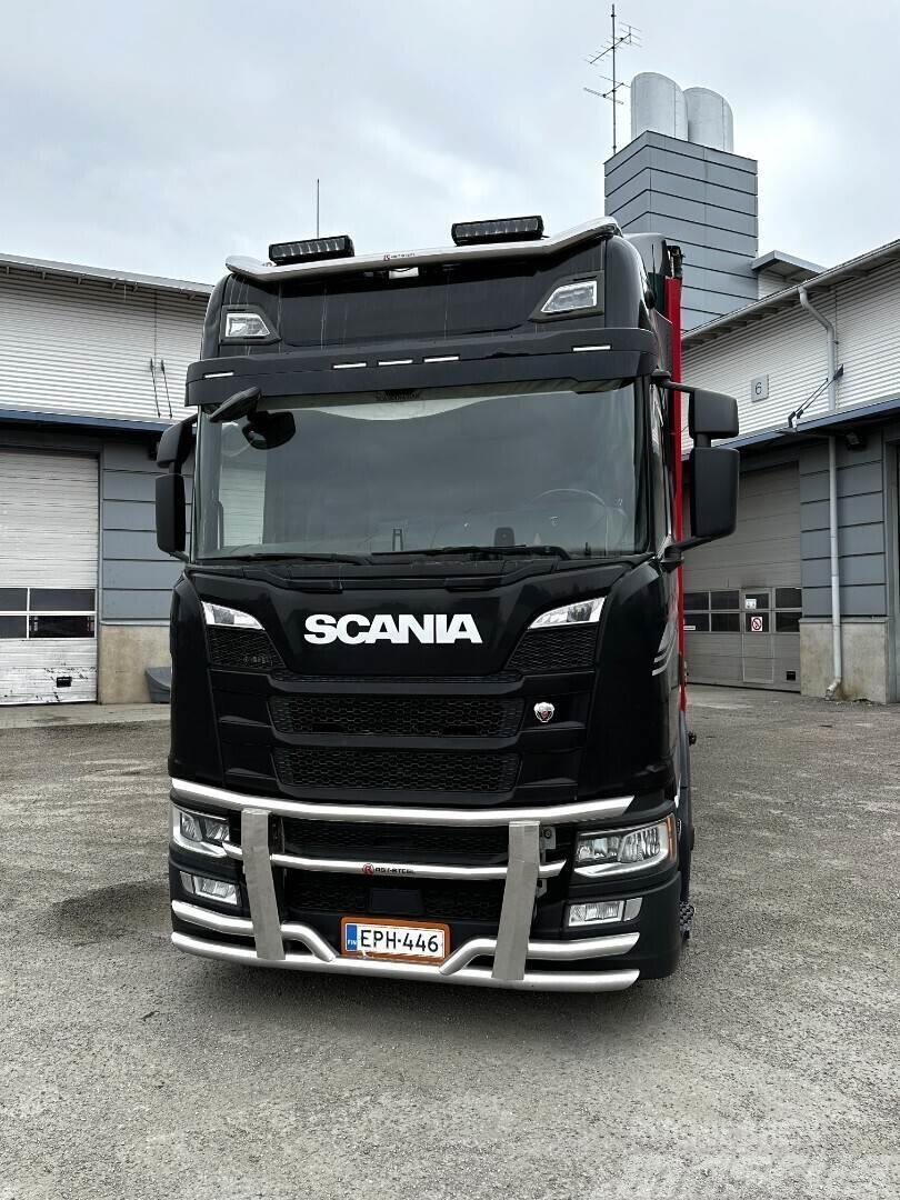 Scania R500 6x2 Nákladné vozidlá s bočnou zhrnovacou plachtou
