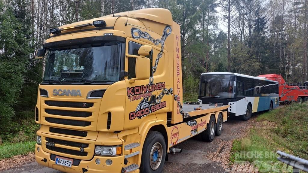 Scania R620 lavaraskas hinuri Prívesy na prepravu automobilov