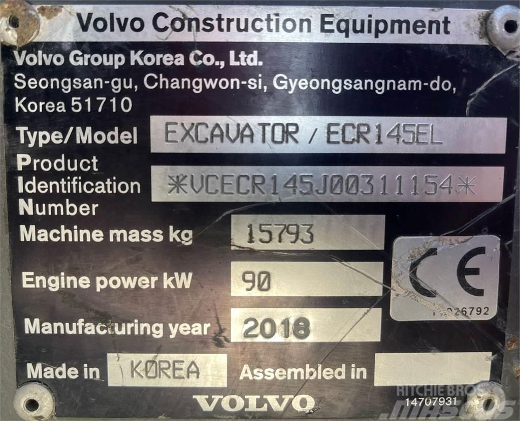 Volvo ECR145EL Pásové rýpadlá
