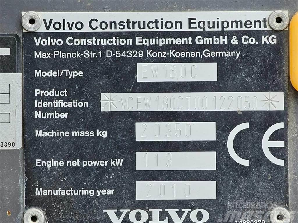 Volvo EW 180 C Kolesové rýpadlá