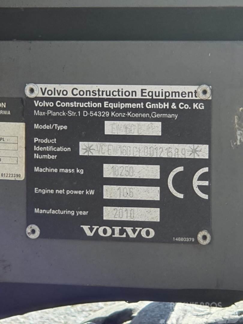 Volvo EW160C Kolesové rýpadlá