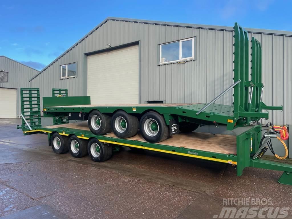 Bailey 20 Ton Tri-Axle Low loader trailer Prívesy na všeobecné použitie