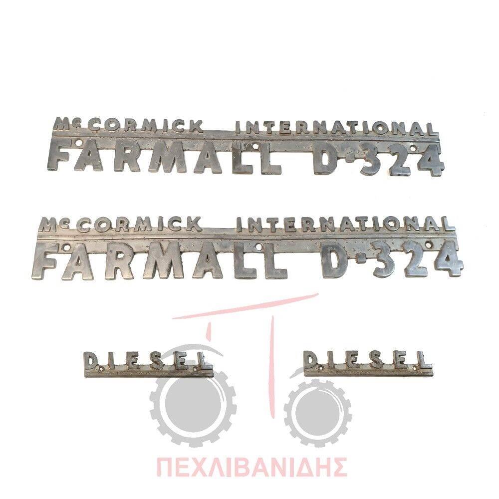 International MCCORMICK FARMALL D-324 Ďalšie poľnohospodárske stroje