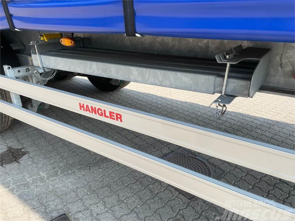 Hangler 4-aks gardintrailer DEMO Plachtové návesy