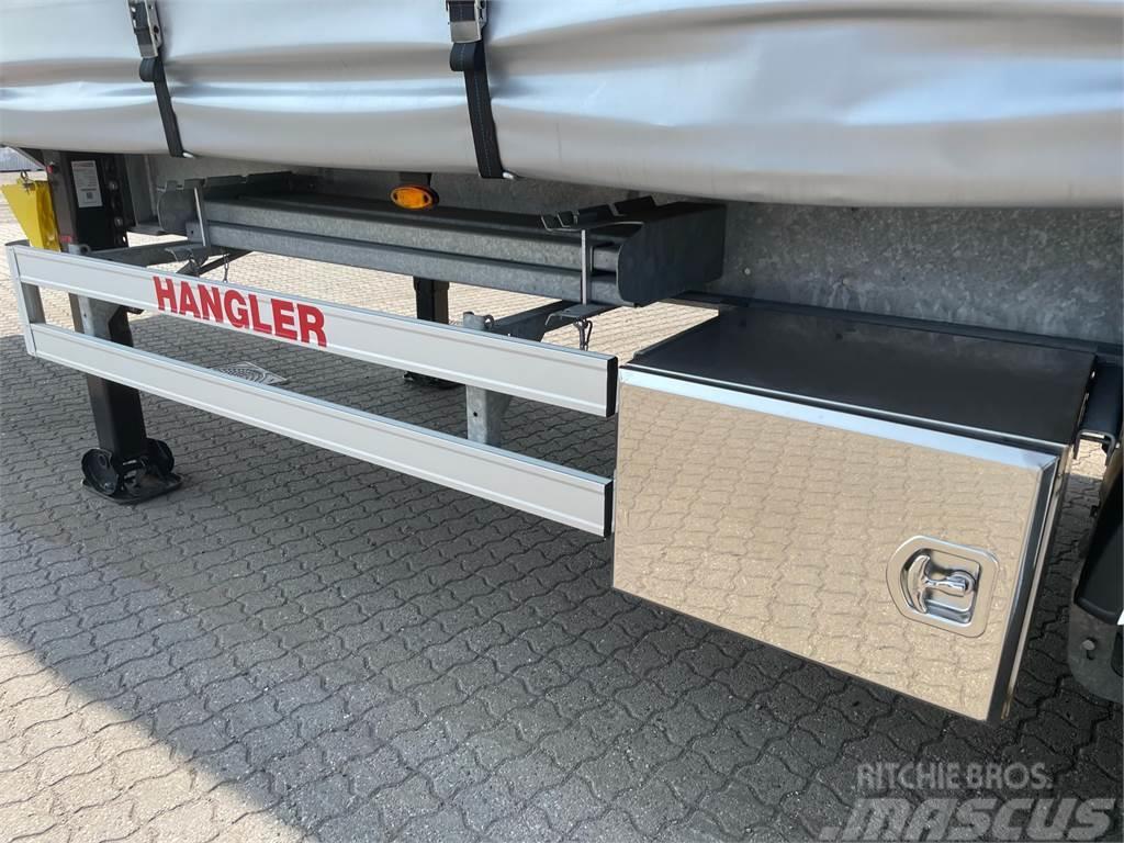 Hangler 4-aks Truckbeslag, Hårdttræ, Hævetag DEMO Plachtové návesy