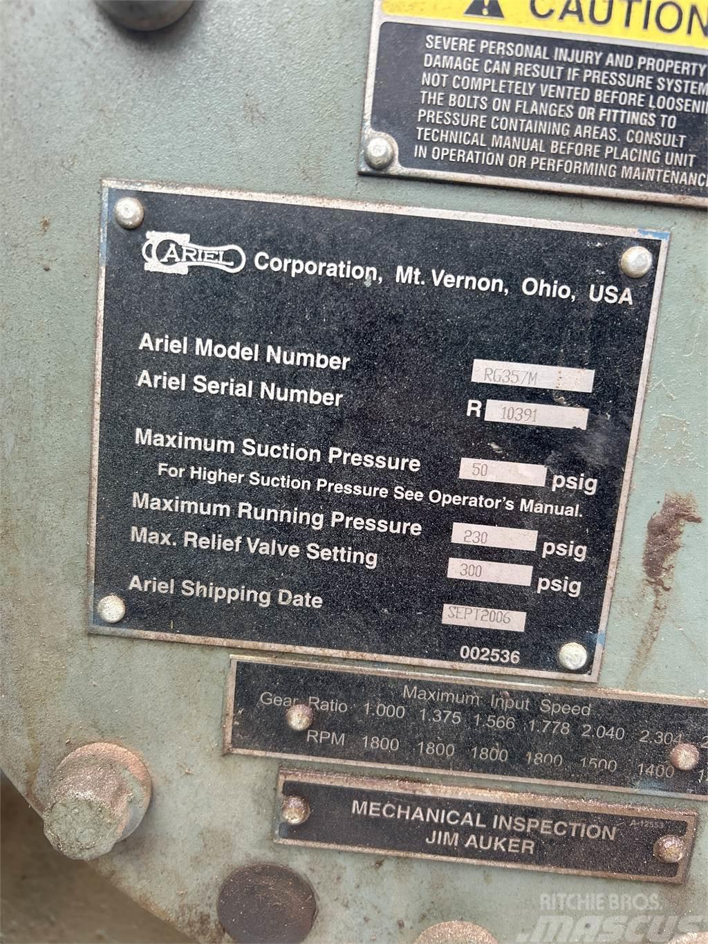 Ariel Compressor RG357M Zariadenie na kompresiu plynu
