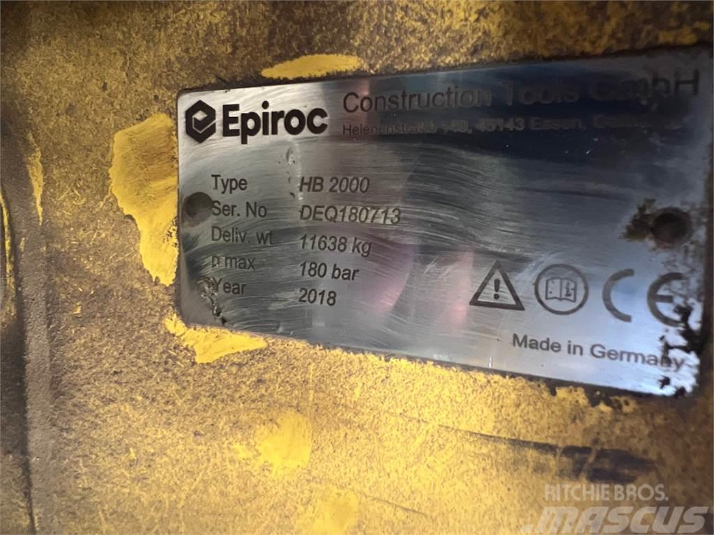 Epiroc HB2000 Búracie kladivá / Zbíjačky