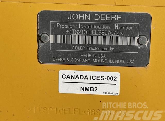 John Deere 210L EP Ramenové nosiče kontajnerov