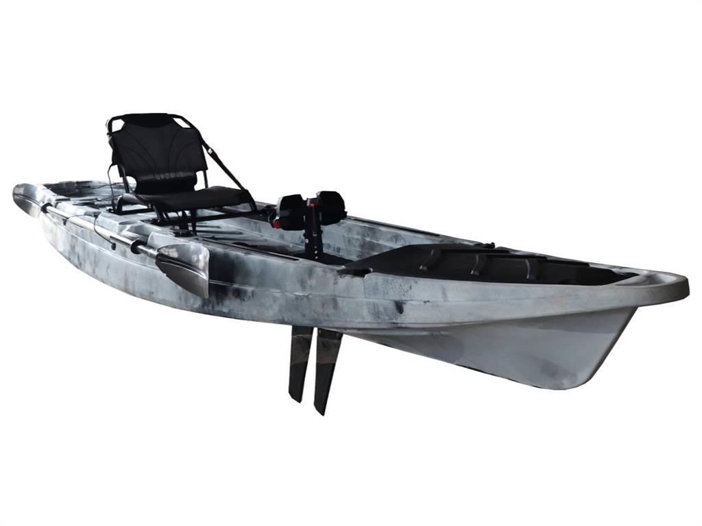  12.5 ft Tandem Kayak and Paddle ... Pracovné lode, bárky a pontóny