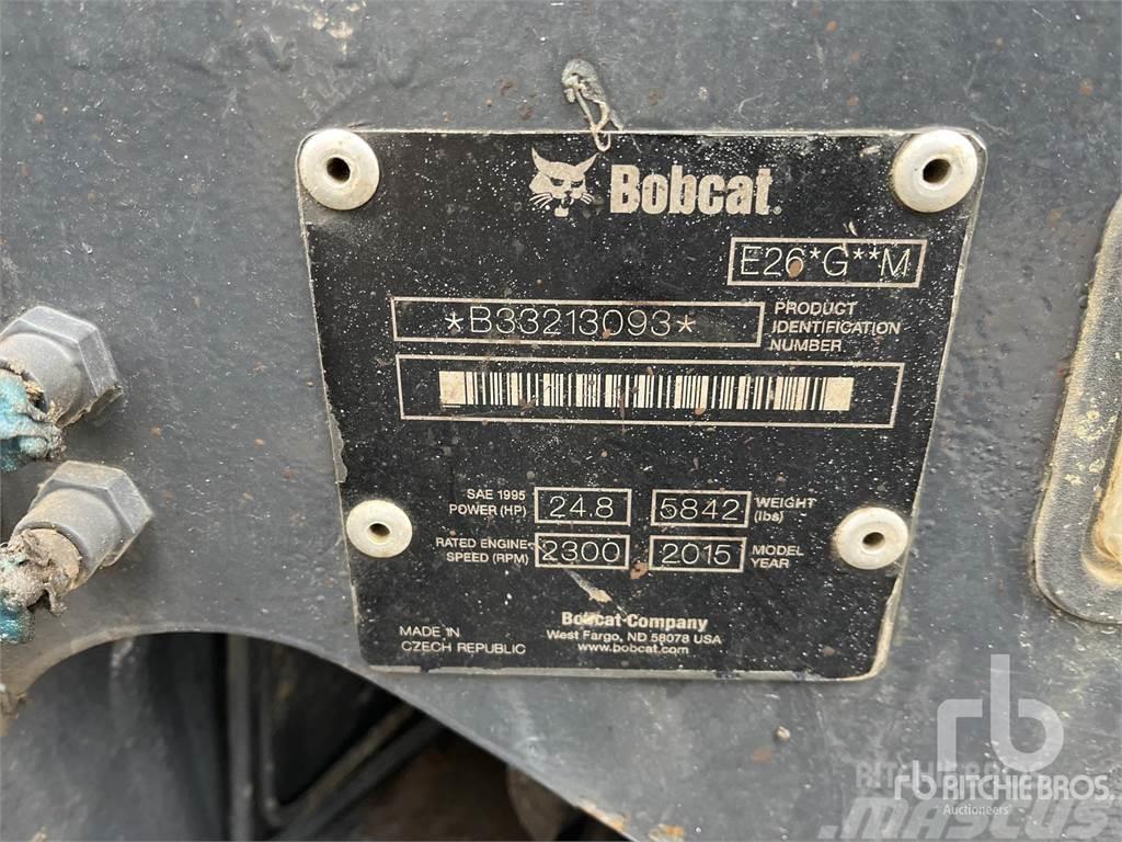 Bobcat E26 Mini rýpadlá < 7t