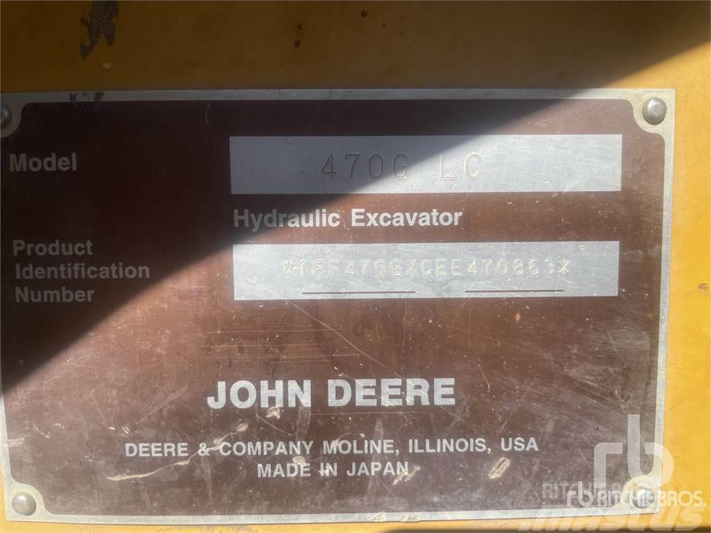 John Deere 470G Pásové rýpadlá