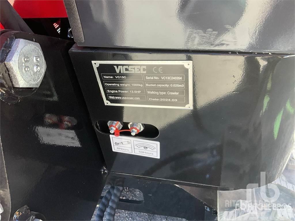  VICSEC VC13C Mini rýpadlá < 7t