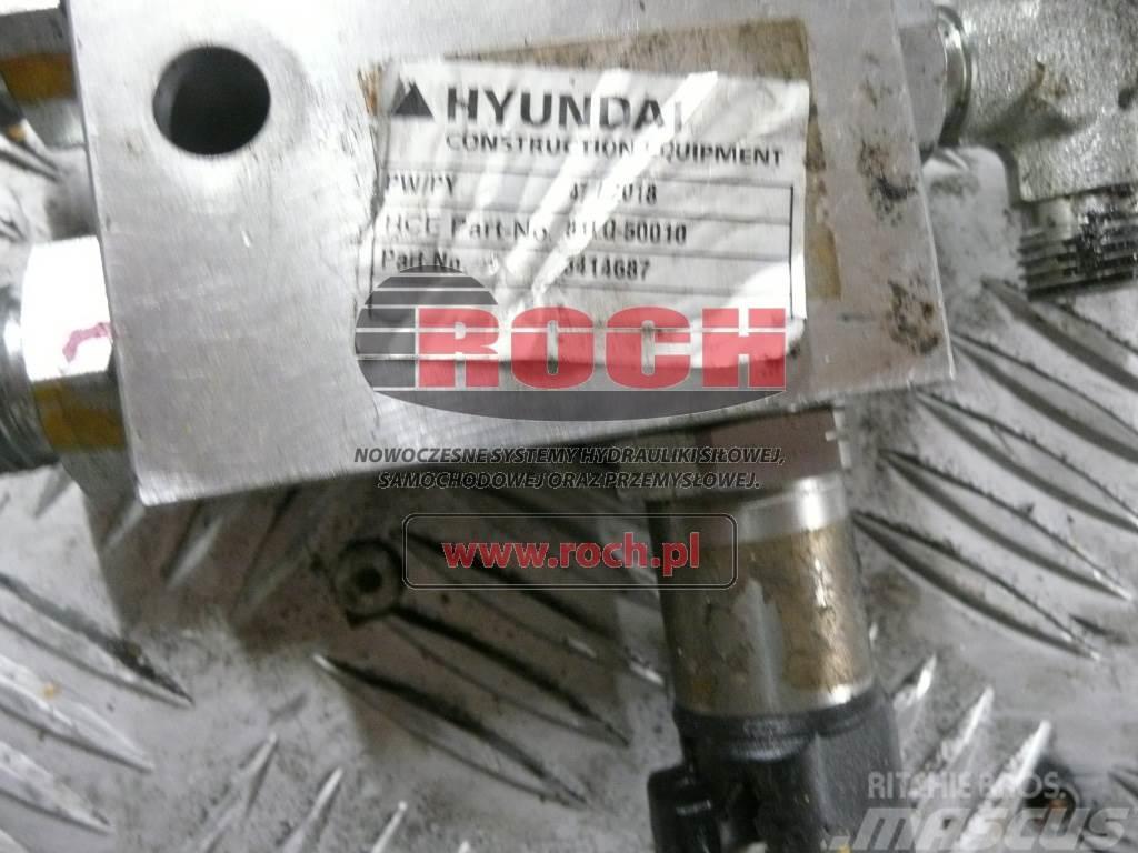 Hyundai 81LQ-50010 3414687 3414686 + 3036401 24VDC 30OHM - Hydraulika