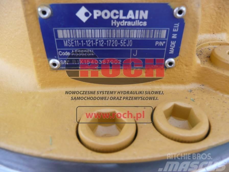 Poclain HYDRAULICS MSE11-1-121-F12-1720-5EJ0 A53625N Motory