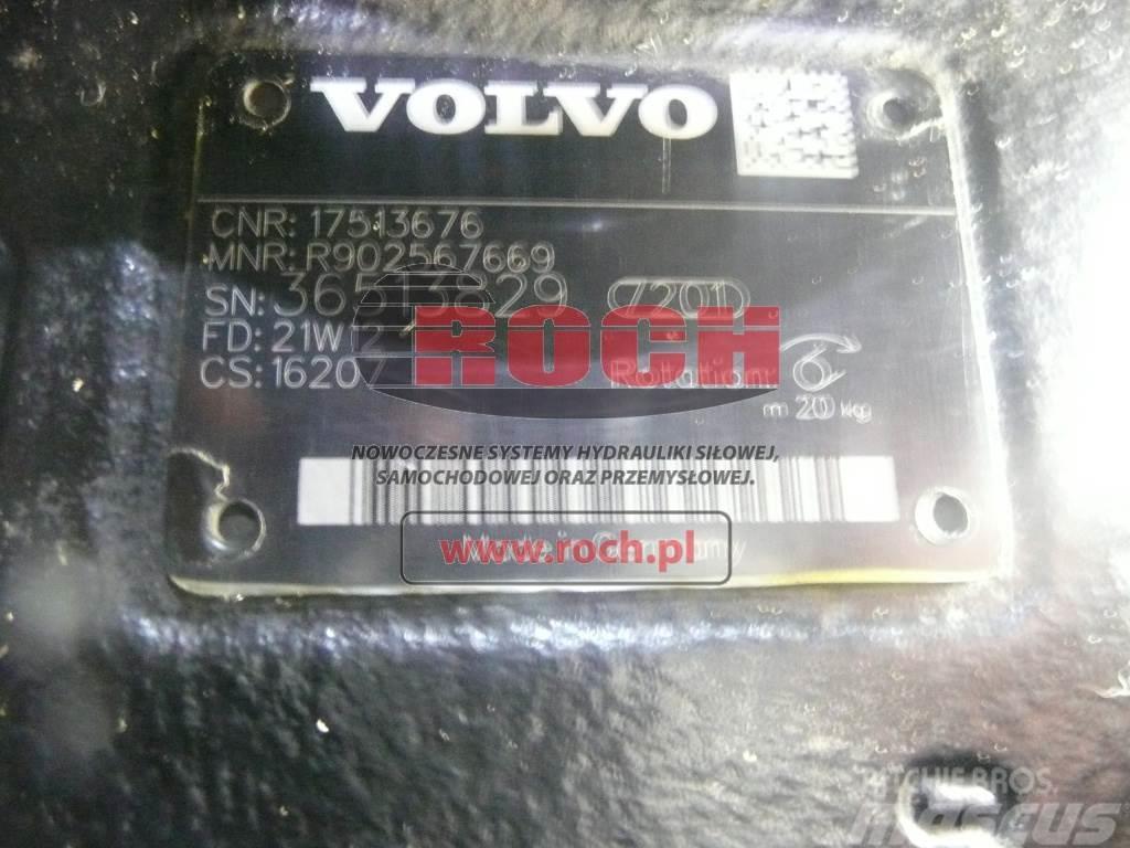 Volvo 17513676 R902567669 16207 + 17507437 R902567004 R9 Hydraulika