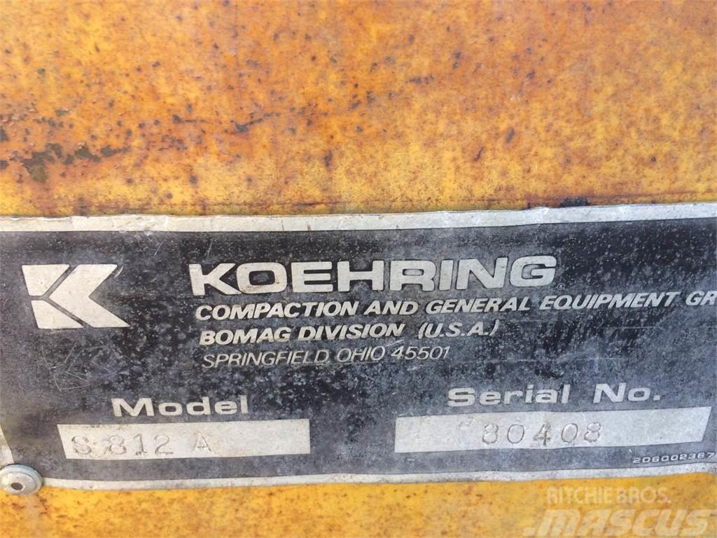 Koehring S812A Ťahačové valce