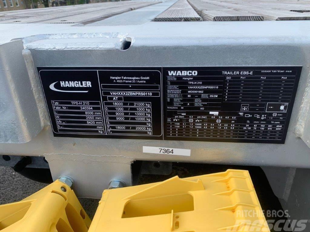 Hangler TPS-H 210 Jumbo-Z - 20 ton hydr. ramper Nízko rámové nákladné automobily